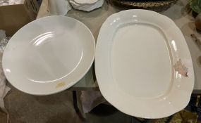 Two Large Serving Platters