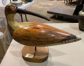 Sarreid Italy Wood Bird Sculpture