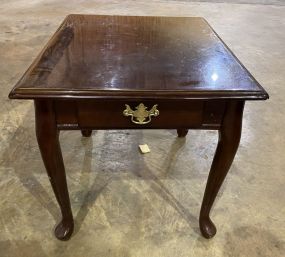Queen Anne Cherry Side Table