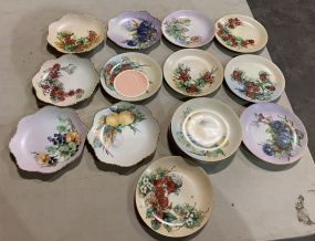 Signed GZS Porcelain Plates