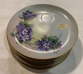 7 GZS Signed Luncheon Plates