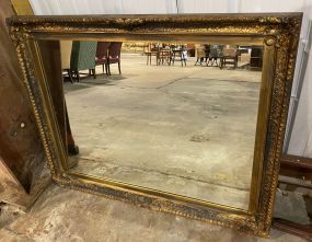 Large Ornate Gold Gilt Framed Mirror