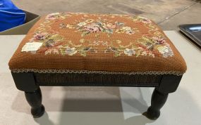 Needle Point Cushion Stool