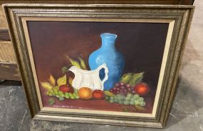 Vera Martin 1984 Still Life Painting