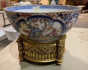 Chinese Porcelain Fruit Bowl