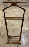 Mahogany Butler Valet Stand