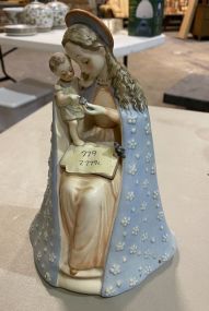 Vintage Goebel MI Hummel Flower Madonna & Child Figurine