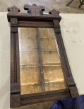 Eastlake Walnut Wall Mirror