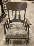 Vintage Mahogany Arm Chair