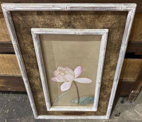 Framed Painting of Flower