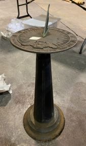 Old Outdoor Sundial Stand
