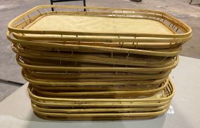 Pier 1 Bamboo Food Trays
