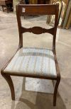 Mahogany Duncan Phyfe Side Chair