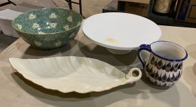 Four Pottery Pieces