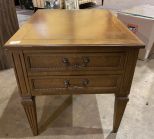 French Provincial Style Lamp Table