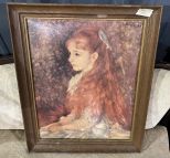 Framed Print of Girl