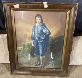 Framed Print of Blue Boy