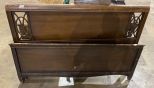 Mahogany Worn Full Size Bed