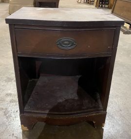 Mahogany Worn Night Stand