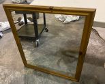 Pine Framed Wall Mirror