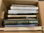 Box Lot of Art Hard Bound Books