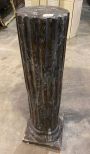 Large Ceramic Column Pedestal