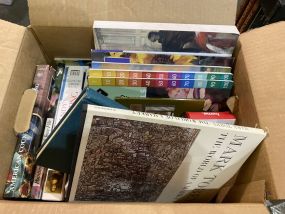 Box Lot of Art and Informational Books