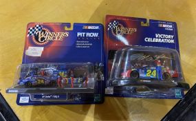 Two Winner's Circle Nascar Figurines