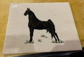 Cross Stitch of Horse