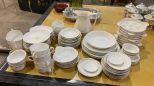 Group of White Porcelain China Pieces