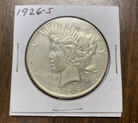1926 S Peace Liberty Dollar