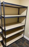 Large Five Shelf Metal Rack