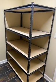 Large Five Shelf Metal Rack