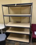 Large Five Shelf Metal Rack