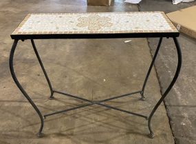 Mosaic Style Console Table