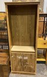 Oak Pressed Wood Bookcase