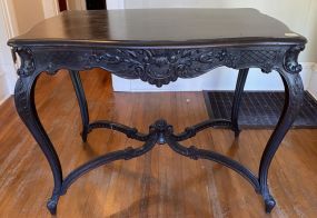 Karpen Vintage Carved French Style Foyer Table