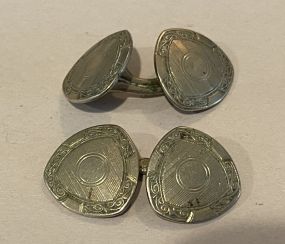 Pair of Sterling Cuff Links