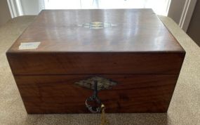 Mahogany Keepsake Storage Box