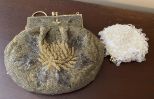 Two Vintage Beaded Ladies Purses