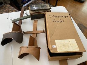 Stereoscope View Finders and Cards