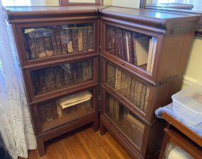 Six Stack Corner Section Barrister Bookcase