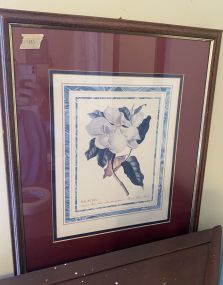 Framed Magnolia Print