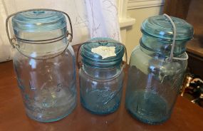 Atlas and Ball Glass Jars