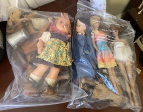 Group of Collectible 1960's Barbie and Dolls