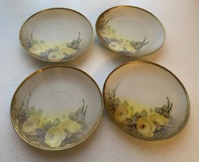 KF Nippon Porcelain Four Plates