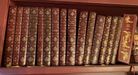 Collection of Leather Bound Books