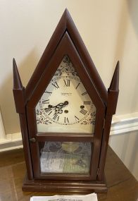 New England Clock Co. Steeple Mantle Clock