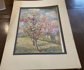 L'Arbre Fleuri Van Gogh Poster Print