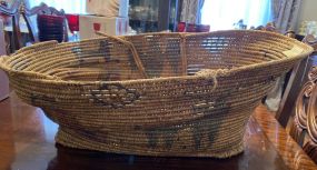 Vintage Native American Carrying Produce Basket